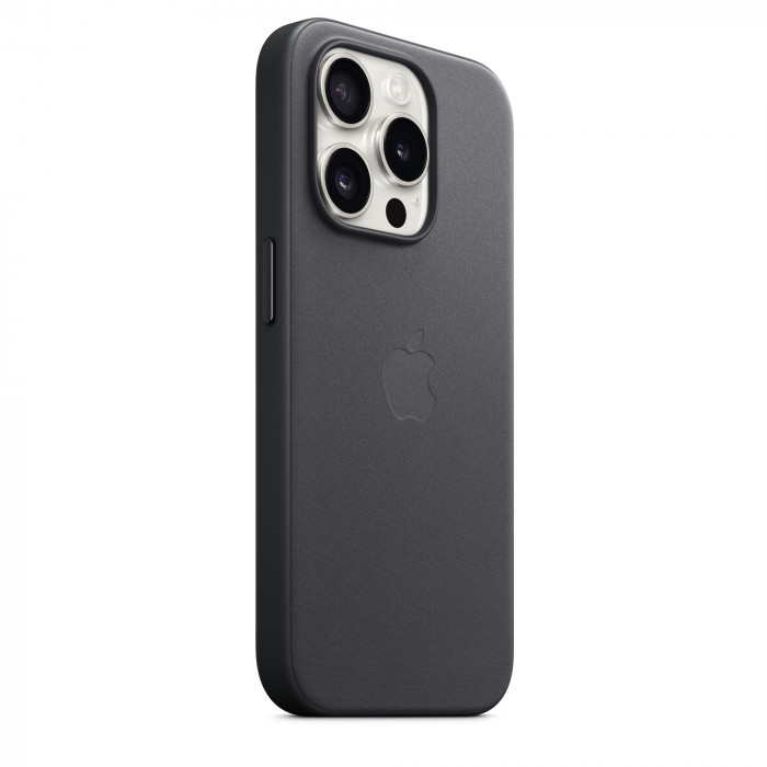Чехол FineWoven Case MagSafe для iPhone 15 Pro Black