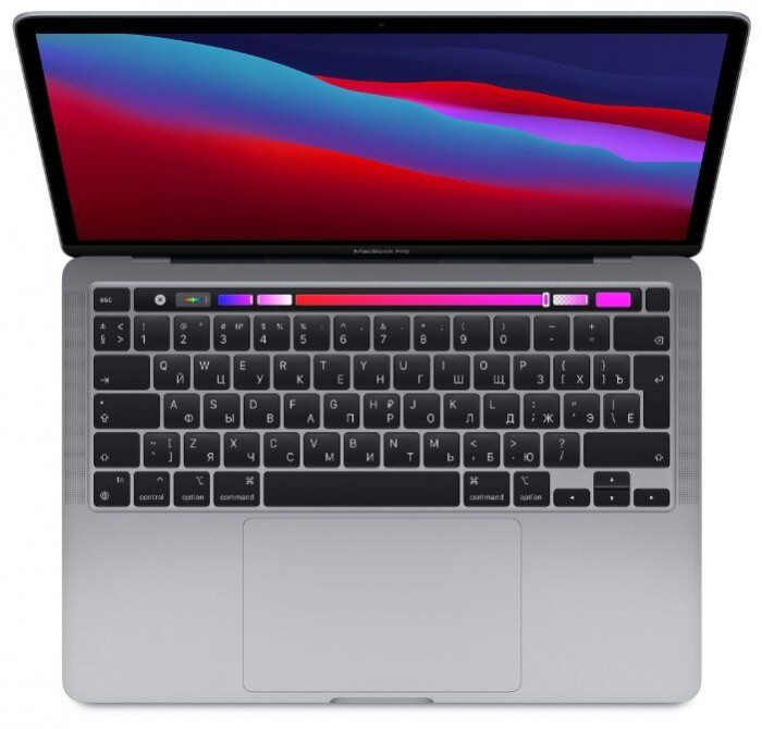 Ноутбук Apple MacBook Pro 13 Late 2020 MYD82 (Apple M1, 8GB/256GB, 8-Core GPU) Серебристый