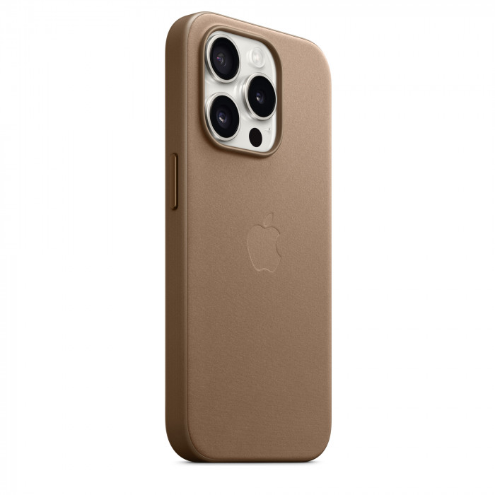 Чехол FineWoven Case MagSafe для iPhone 15 Pro Taupe