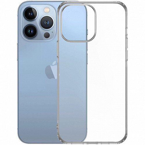 Чехол-накладка силиконовая прозрачная HOCO для iPhone 13 Pro Max