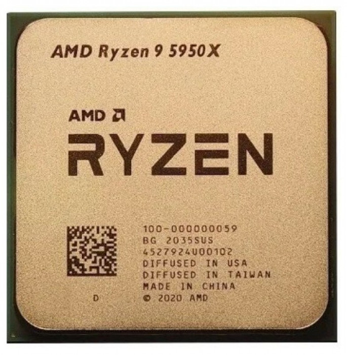 Процессор AMD Ryzen 9 5950X, AM4, OEM