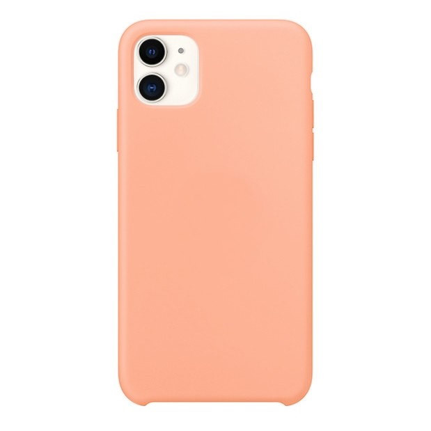 Чехол силиконовый для iPhone 11 Песочно-розовый