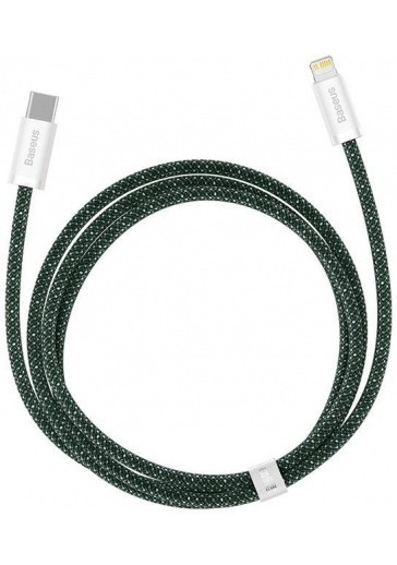 Кабель Baseus Dynamic 2 Series USB-C-IPhone Data Cable 20W, 1m, Зеленый (CALD040206)