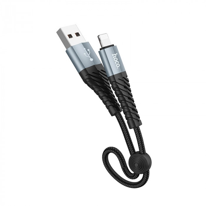 Кабель HOCO X38 Cool Charging USB на Lightning Черный