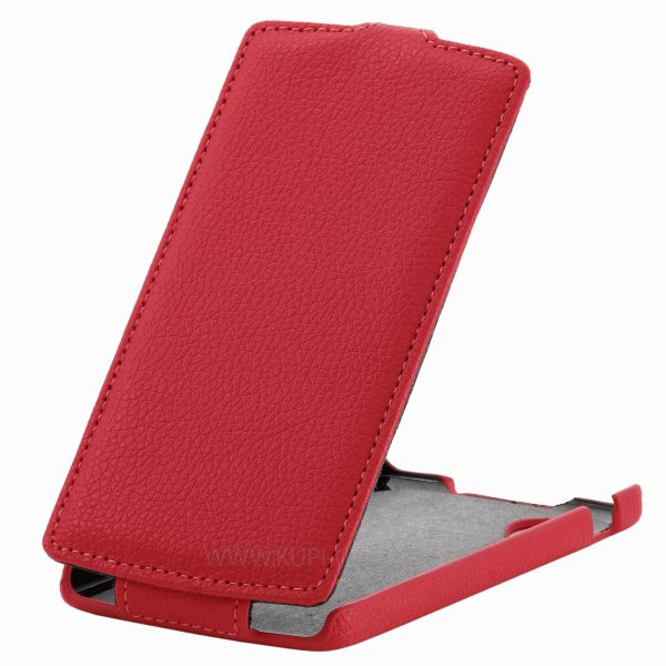 Чехол-книжка кожаный для Google Nexus 5 Красный