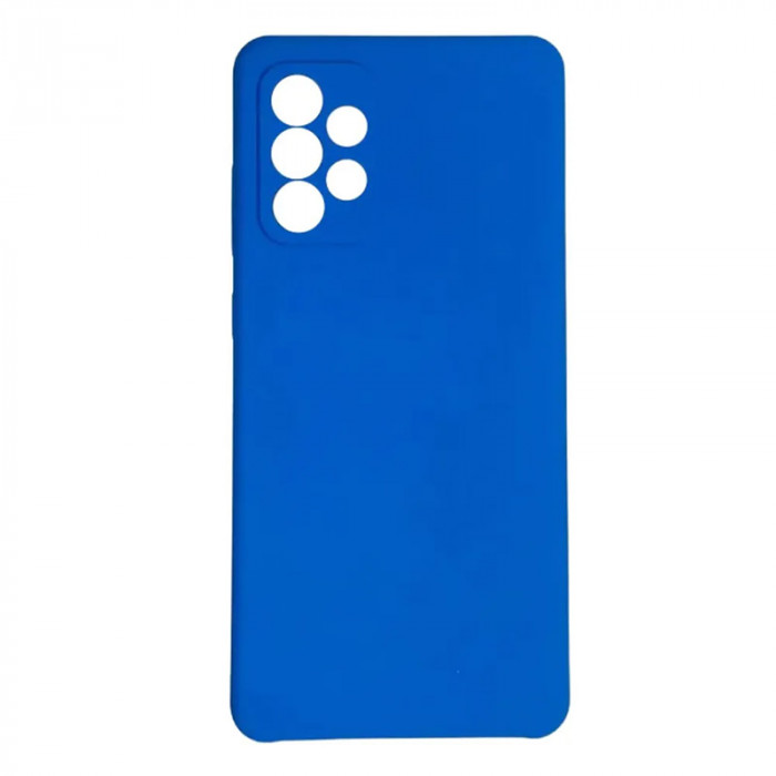 Чехол Silicone case для Samsung Galaxy A33 Синий