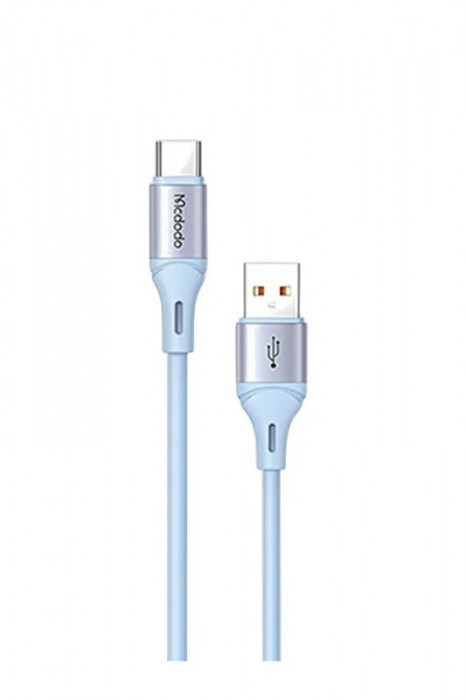 Кабель Mcdodo USB-A to Type-C Color Series 1.2m 5A QC 4.0 CA-1844 Синий