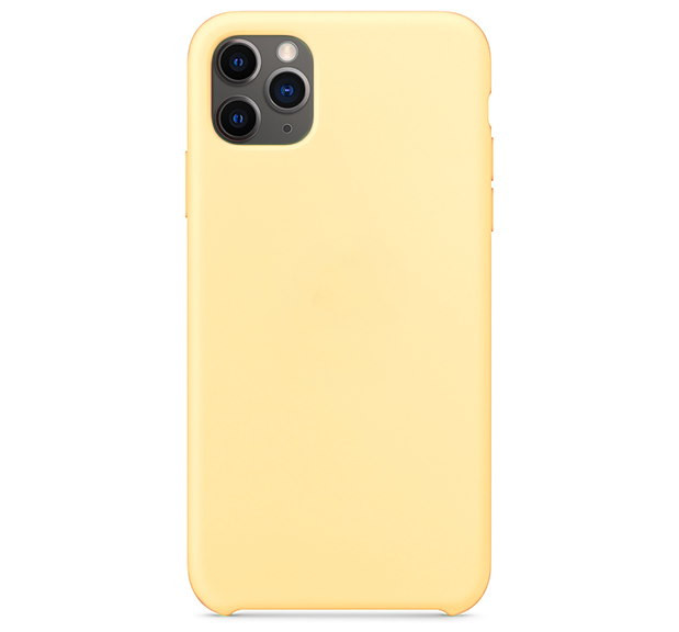Чехол силиконовый для iPhone 11 Pro Max Желтый