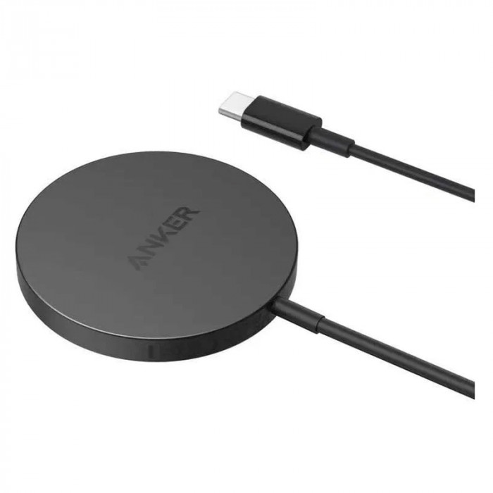Беспроводное зарядное устройство Anker PowerWave Select+ Magnetic Pad A2566 (черный)