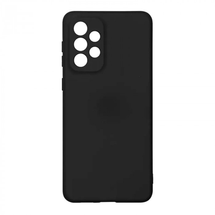 Чехол Silicone case для Samsung Galaxy A53 Черный