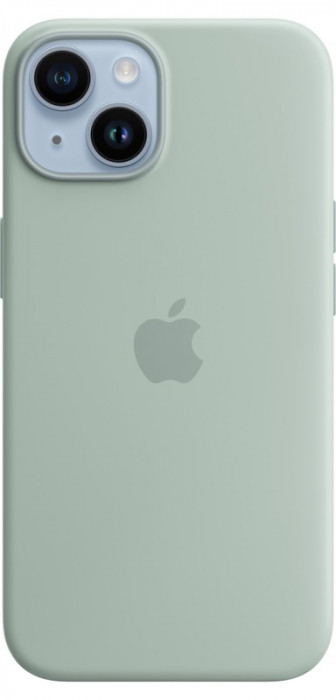 Чехол Silicone Case MagSafe для iPhone 14 Succulent