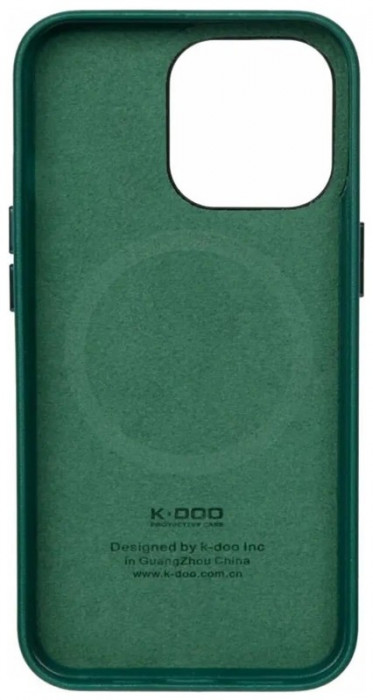 Чехол K-DOO NOBLE для iPhone 14 Plus Зеленый