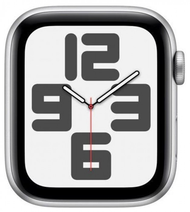 Умные часы Apple Watch SE 2023 44mm Aluminum Case with Sport Band Серебристый/Синий
