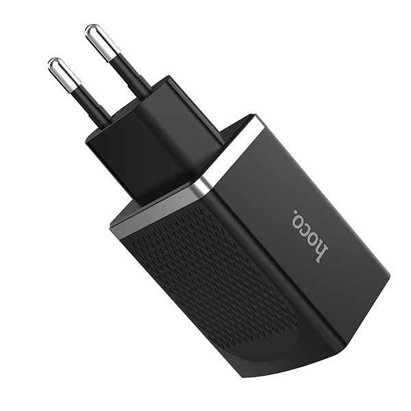 Зарядное устройство HOCO C42A 1 USB, Vast, QC3.0 Чёрный