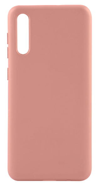 Чехол силиконовый для Samsung Galaxy A50 Песочно-розовый