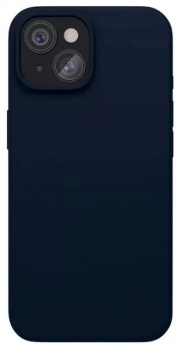 Чехол защитный "vlp" Aster Case с MagSafe для iPhone 15 Plus темно-синий