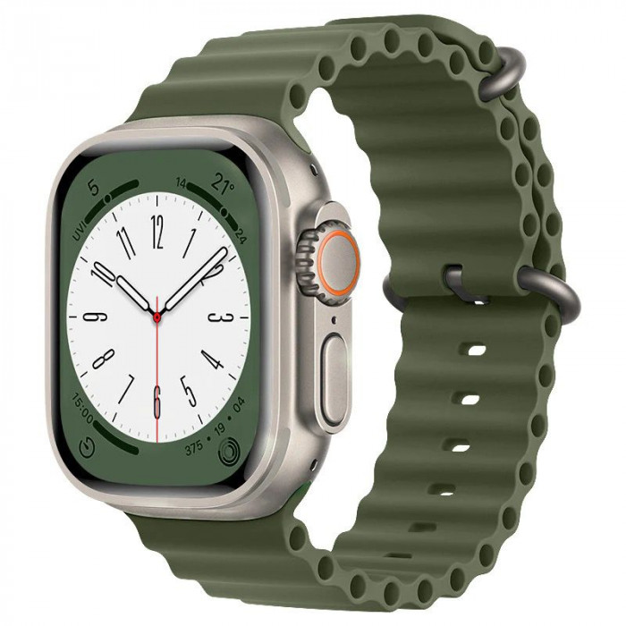 Ремешок Ocean band для Apple Watch 38/40/41mm Зеленый (Green)
