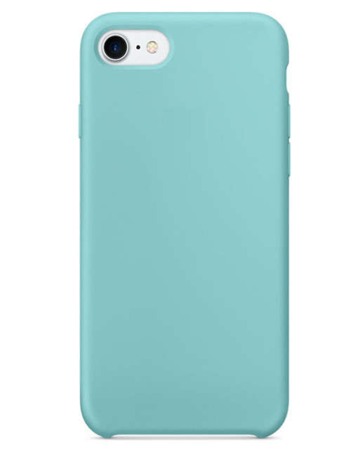 Чехол Silicone Case для iPhone 7 Sea Blue