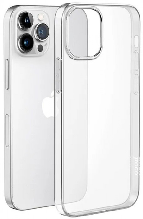 Чехол-накладка силиконовая прозрачная HOCO для iPhone 14 Pro