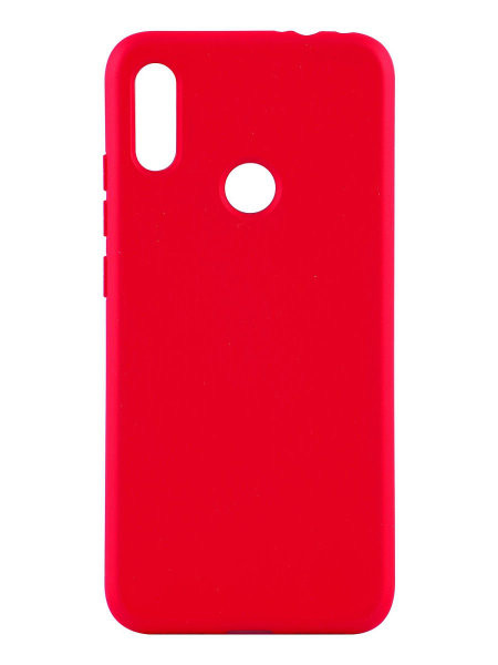 Чехол Silicone Cover для Xiaomi Redmi Note 7 Красный