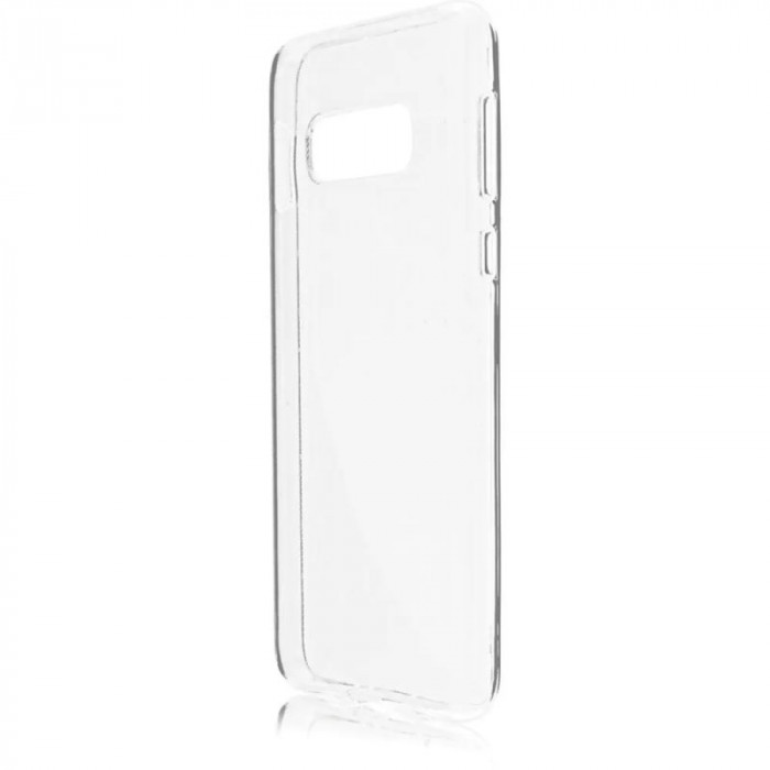 Силиконовая накладка для Samsung Galaxy S10e Прозрачная