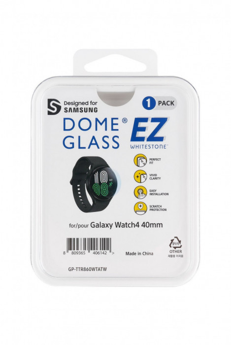 Защитное стекло Whitestone EZ glass для Samsung Galaxy Watch 4/5/6 40mm и Pro 45mm
