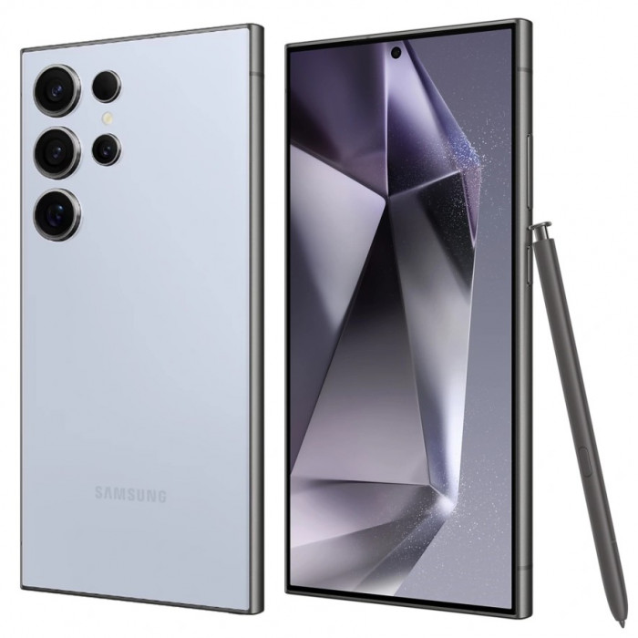 Смартфон Samsung Galaxy S24 Ultra 12/1TB Синий (Titanium Blue)