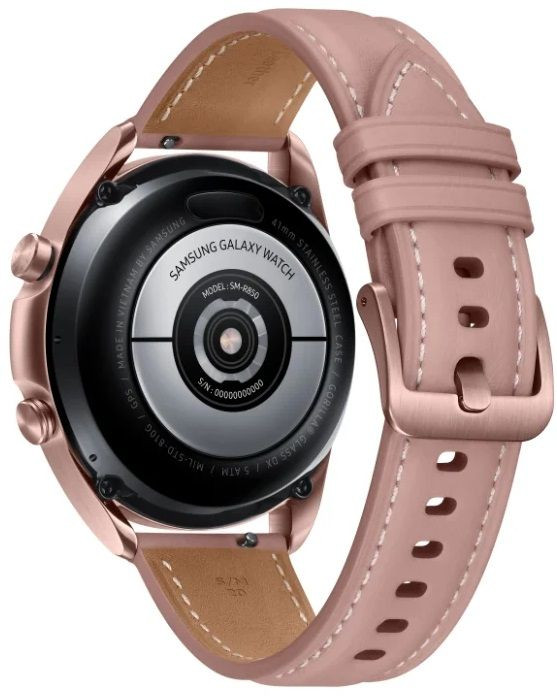 Умные часы Samsung Galaxy Watch3 41 мм Бронзовый/розовый