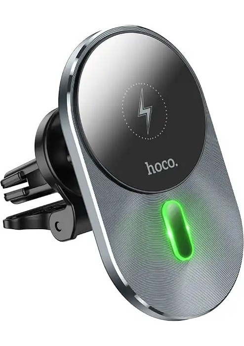 Автомобильный держатель с беспроводной зарядкой HOCO CA91 Wireless Charging