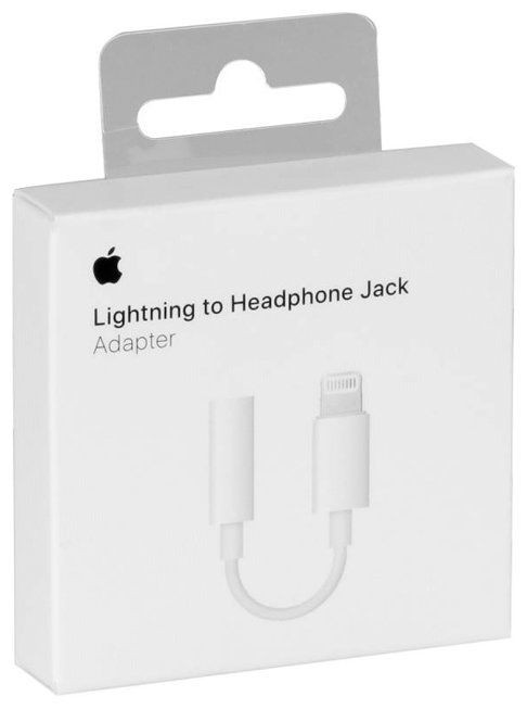 Переходник Apple Lightning - mini jack 3.5 (A1749)