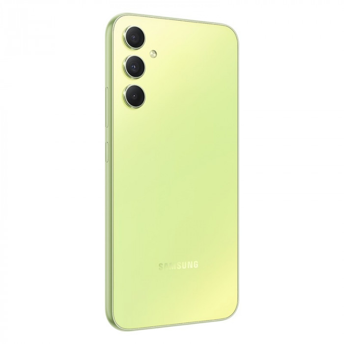 Смартфон Samsung Galaxy A34 5G 8/256GB Желтый (Awesome Lime Yellow)