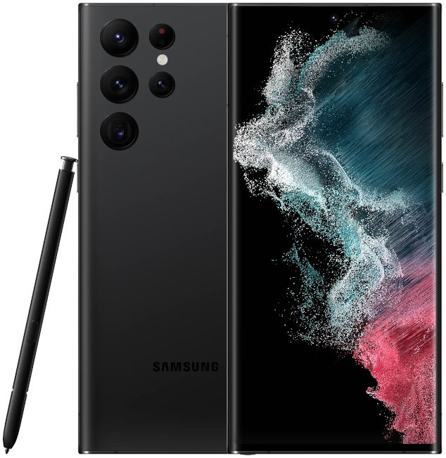 Смартфон Samsung Galaxy S22 Ultra 12/256GB Черный Фантом (Phantom Black) EAC