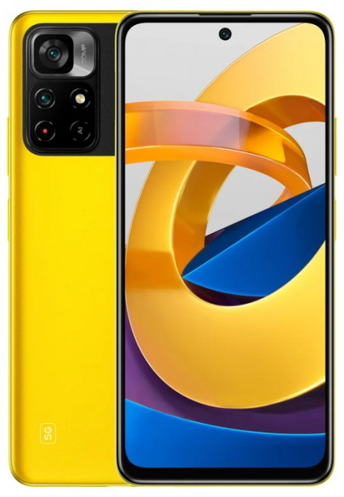 Смартфон Poco M4 Pro 5G 6/128GB Желтый EU