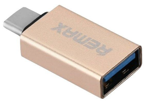 Переходник Remax USB - USB Type-C (RA-OTG1) Серебро