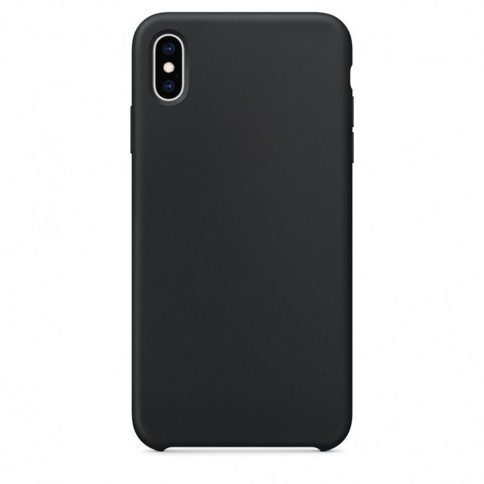 Чехол силиконовый для iPhone XS Черный