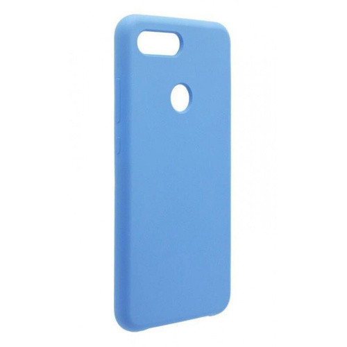 Чехол-накладка Silicone Cover для Xiaomi Mi 8 Голубой