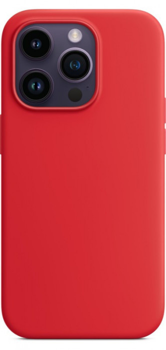 Чехол Silicone Case MagSafe для iPhone 14 Pro Max Red