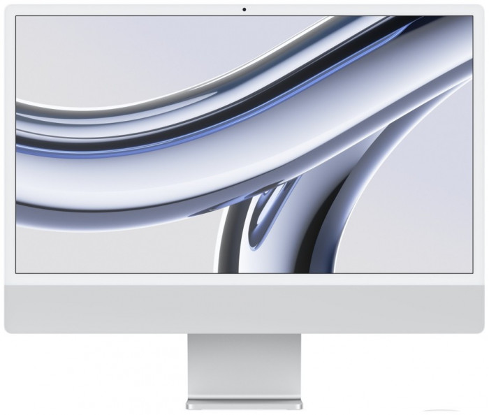 Моноблок Apple iMac 24" 2023 Retina 4,5K, M3 MQR93 (8/256GB, 8-core GPU) Серебро