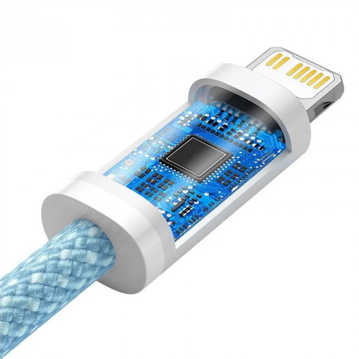 Кабель Baseus Dynamic Series Fast Charging Data Cable Type-C to Lightning 20W 1m Голубой (CALD000003)
