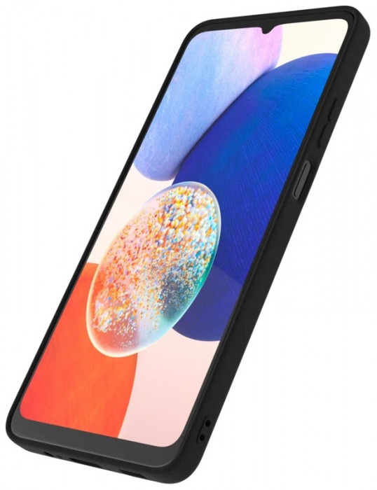 Чехол защитный "vlp" Silicone Case для Samsung Galaxy A14 черный