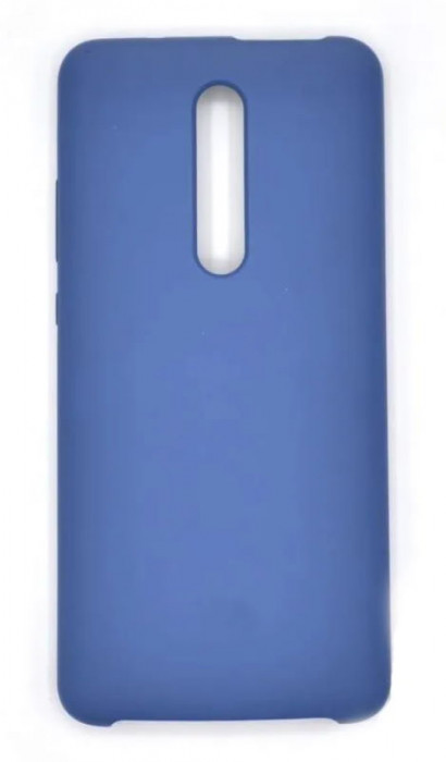 Чехол Silicone Cover для Xiaomi Mi 9T Серо-Голубой