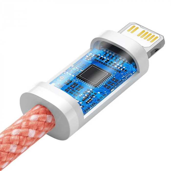 Кабель Baseus Dynamic Series Fast Charging Data Cable Type-C to Lightning 20W 1m Оранжевый (CALD000007)