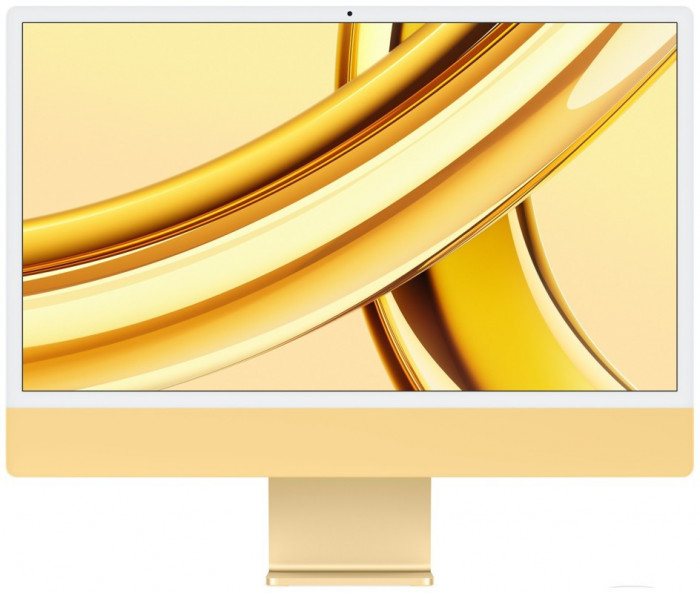 Моноблок Apple iMac 24" 2023 Retina 4,5K, M3 MQRL3 (8/256GB, 10-core GPU) Желтый