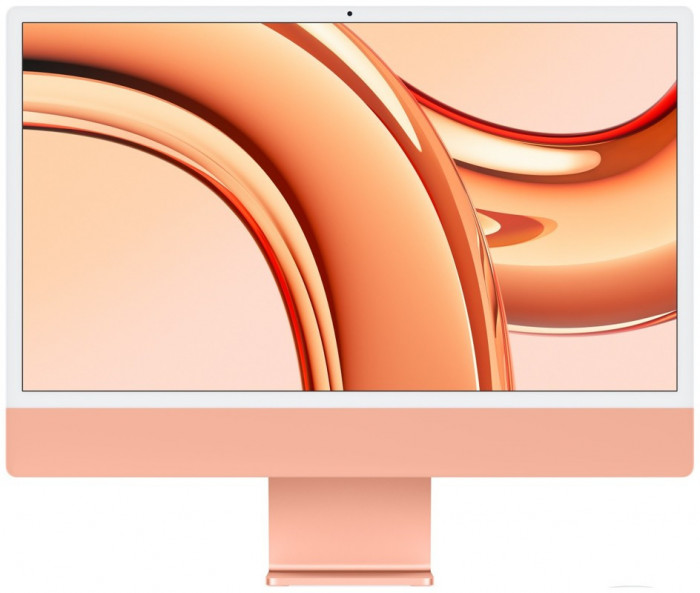 Моноблок Apple iMac 24" 2023 Retina 4,5K, M3 MQRX3 (8/256GB, 10-core GPU) Оранжевый