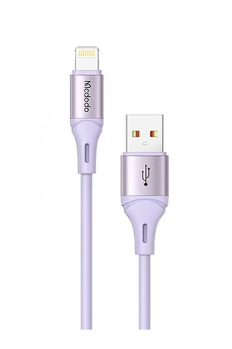 Кабель McDodo USB-A to lightning Color Series 1.2m 3A CA-1833 Фиолетовый