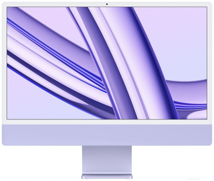 Моноблок Apple iMac 24" 2023 Retina 4,5K, M3 MQRV3 (8/256GB, 10-core GPU) Фиолетовый